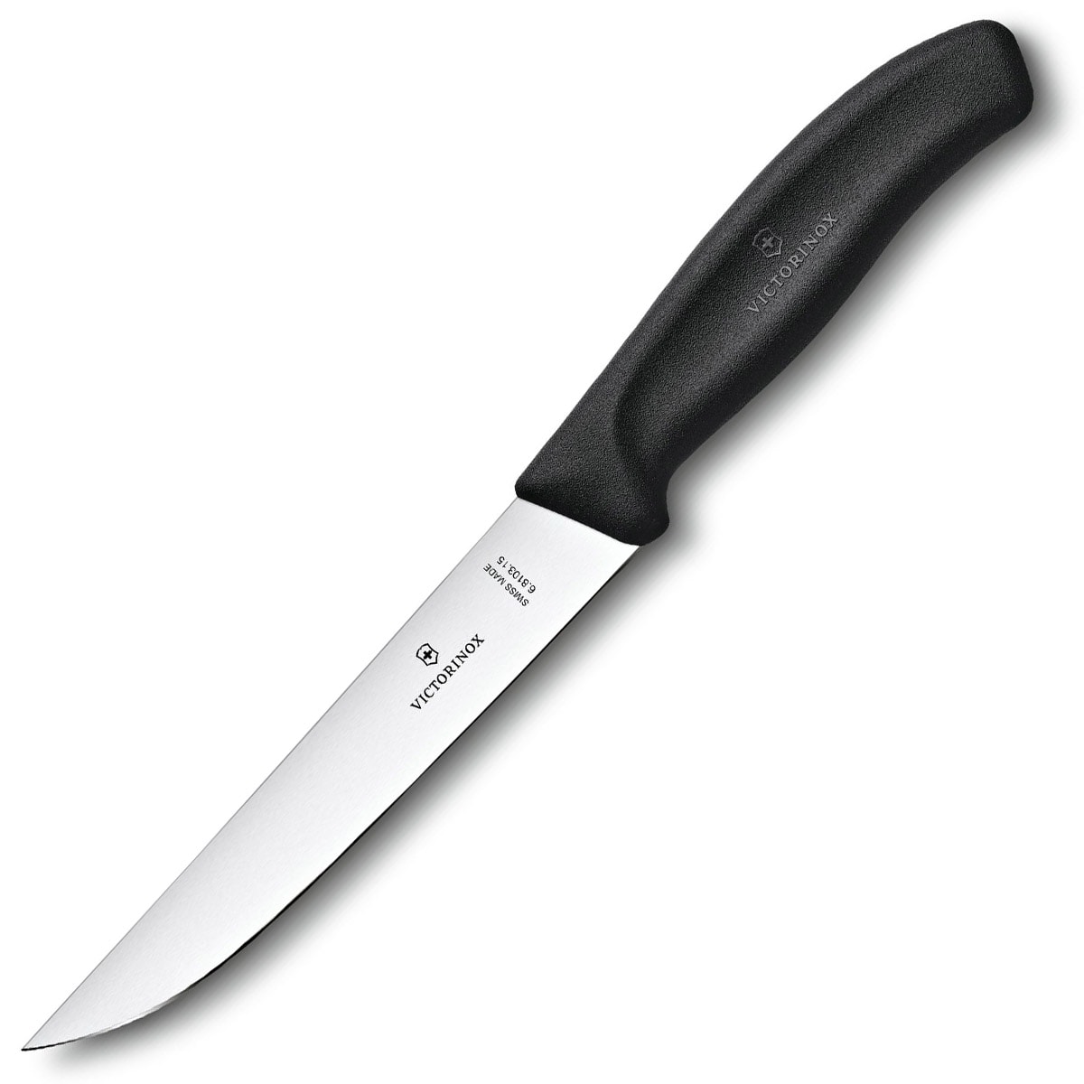 Nóż kuchenny Victorinox Swiss Classic Black - do porcjowania 15 cm