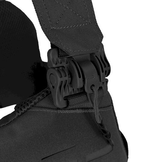 Kamizelka taktyczna Texar Plate Carrier CPV - Czarna
