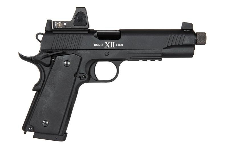Пістолет GBB Secutor Rudis Magna XII CO2 - чорний