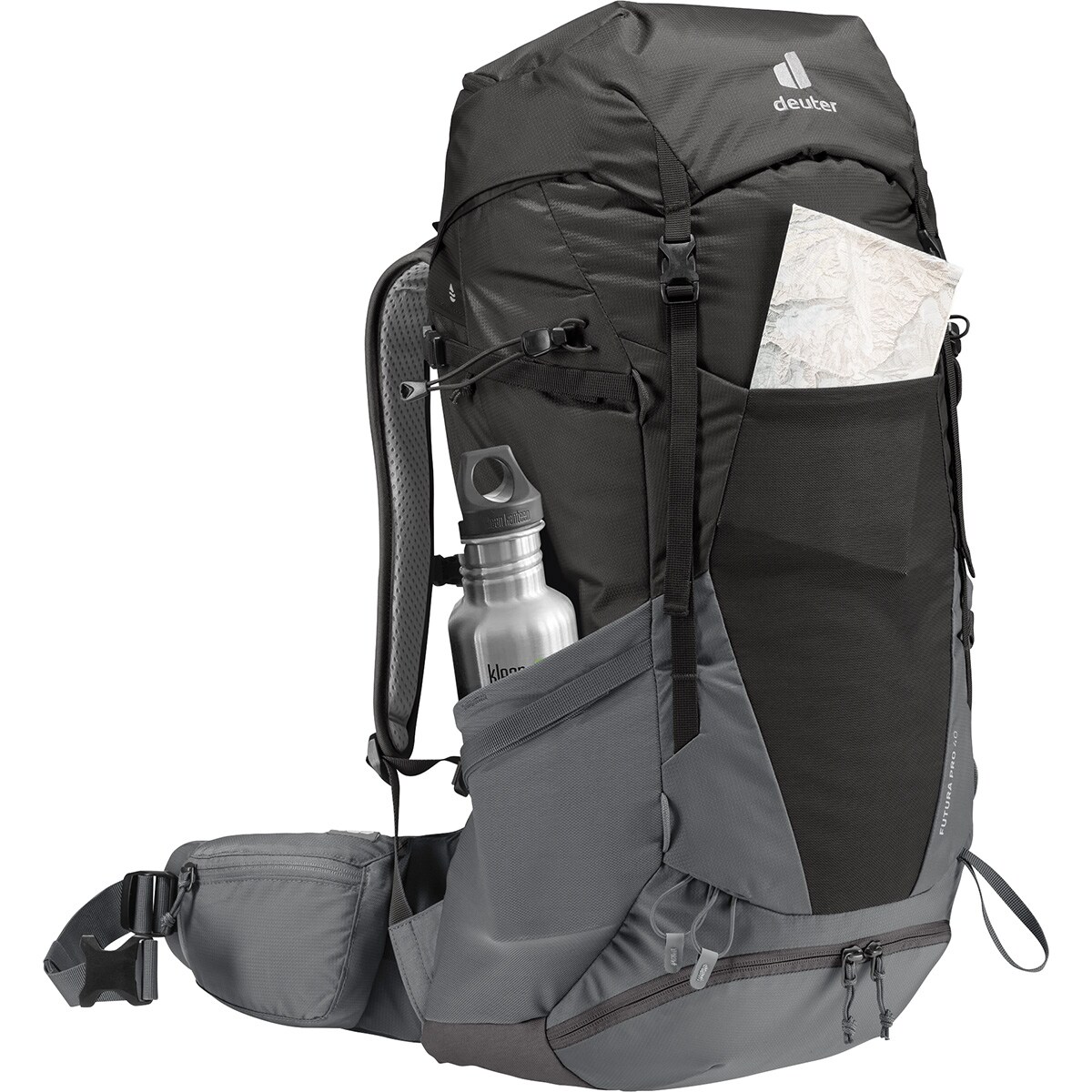 Plecak trekkingowy Deuter Futura Pro 40 l - Black/Graphite