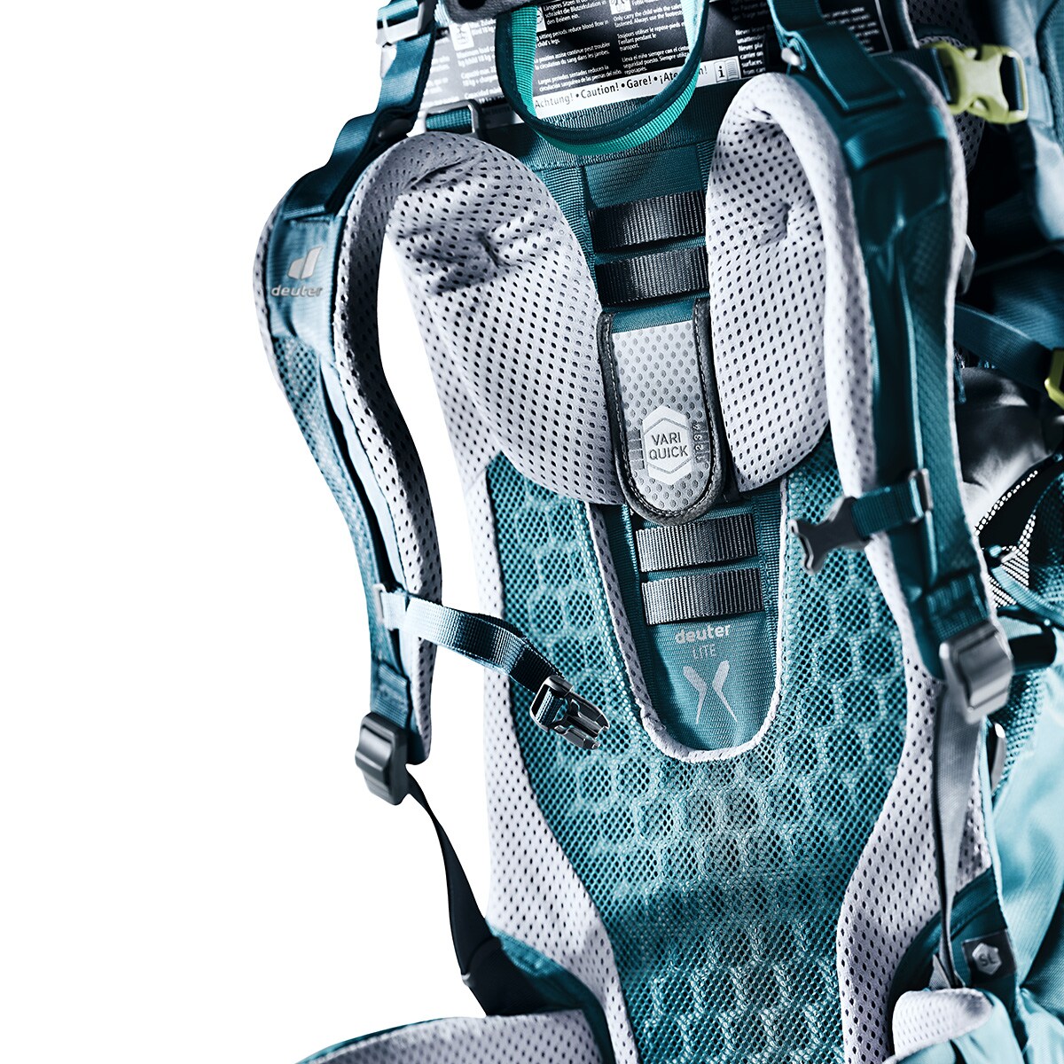 Nosidełko turystyczne damskie Deuter Kid Comfort Active SL - denim