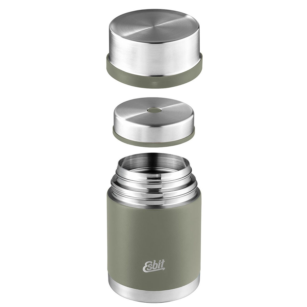Termos obiadowy Esbit Sculptor Food Jug Stone Gray 750 ml