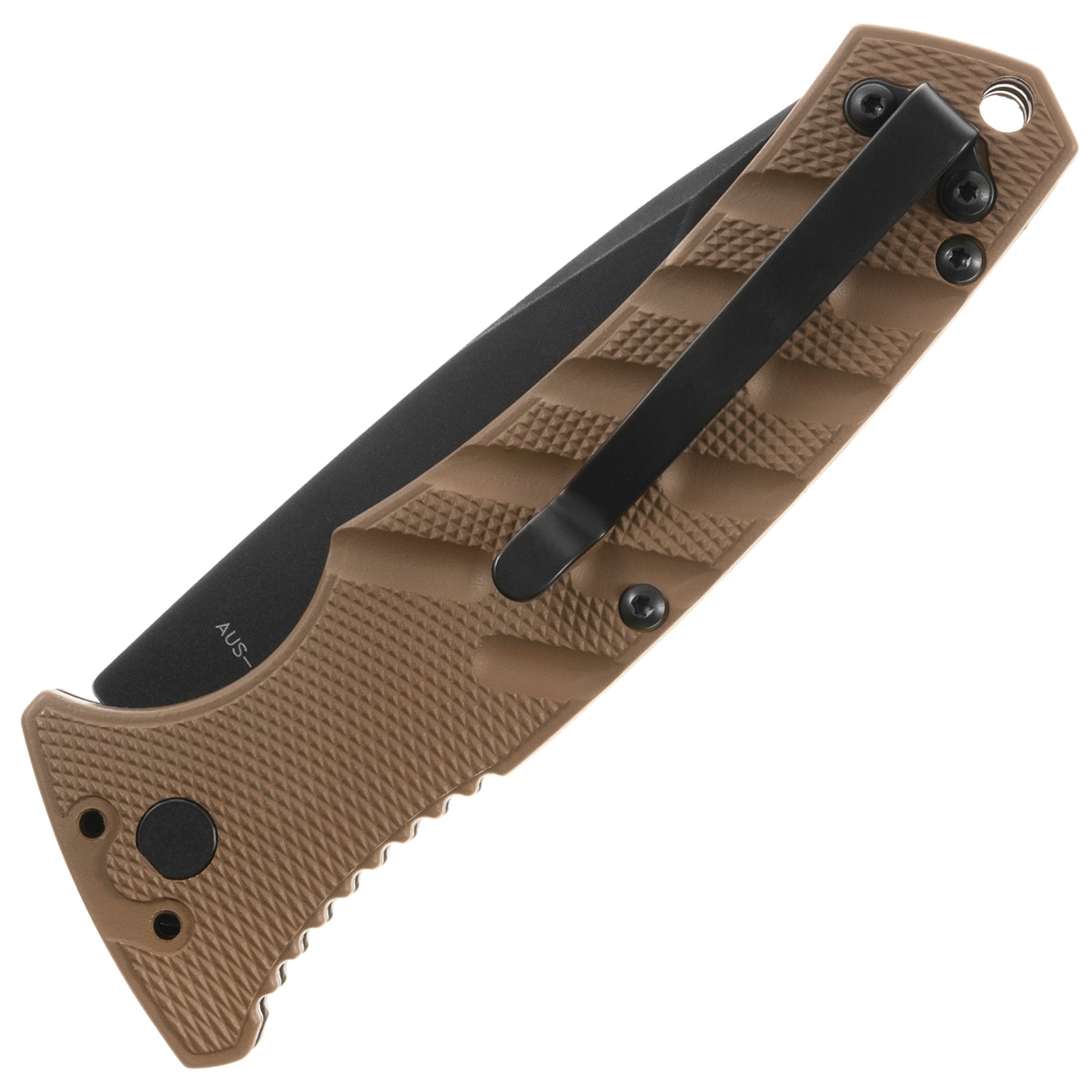 Nóż sprężynowy Boker Plus Strike Tanto - Coyote