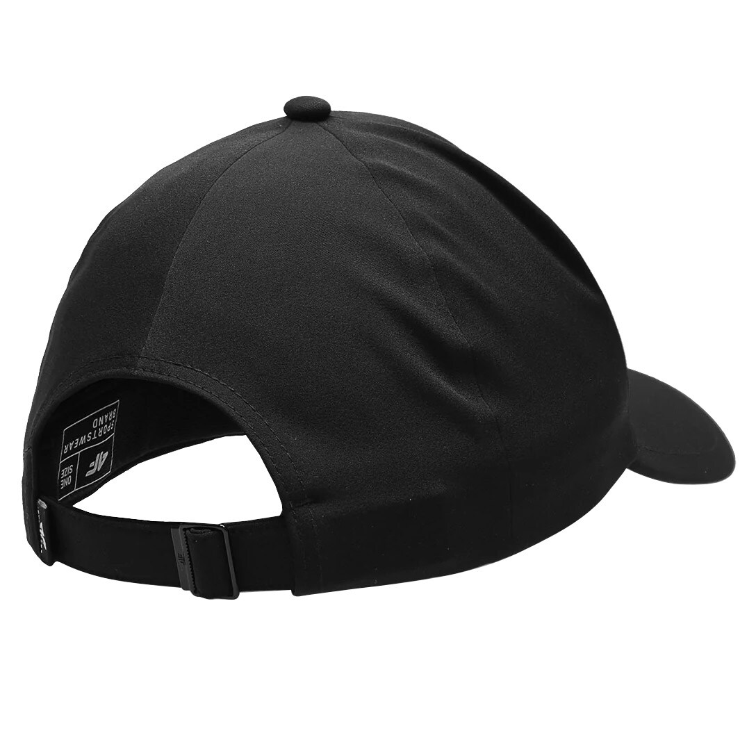 Czapka z daszkiem 4F CAM001 - głęboka czerń 