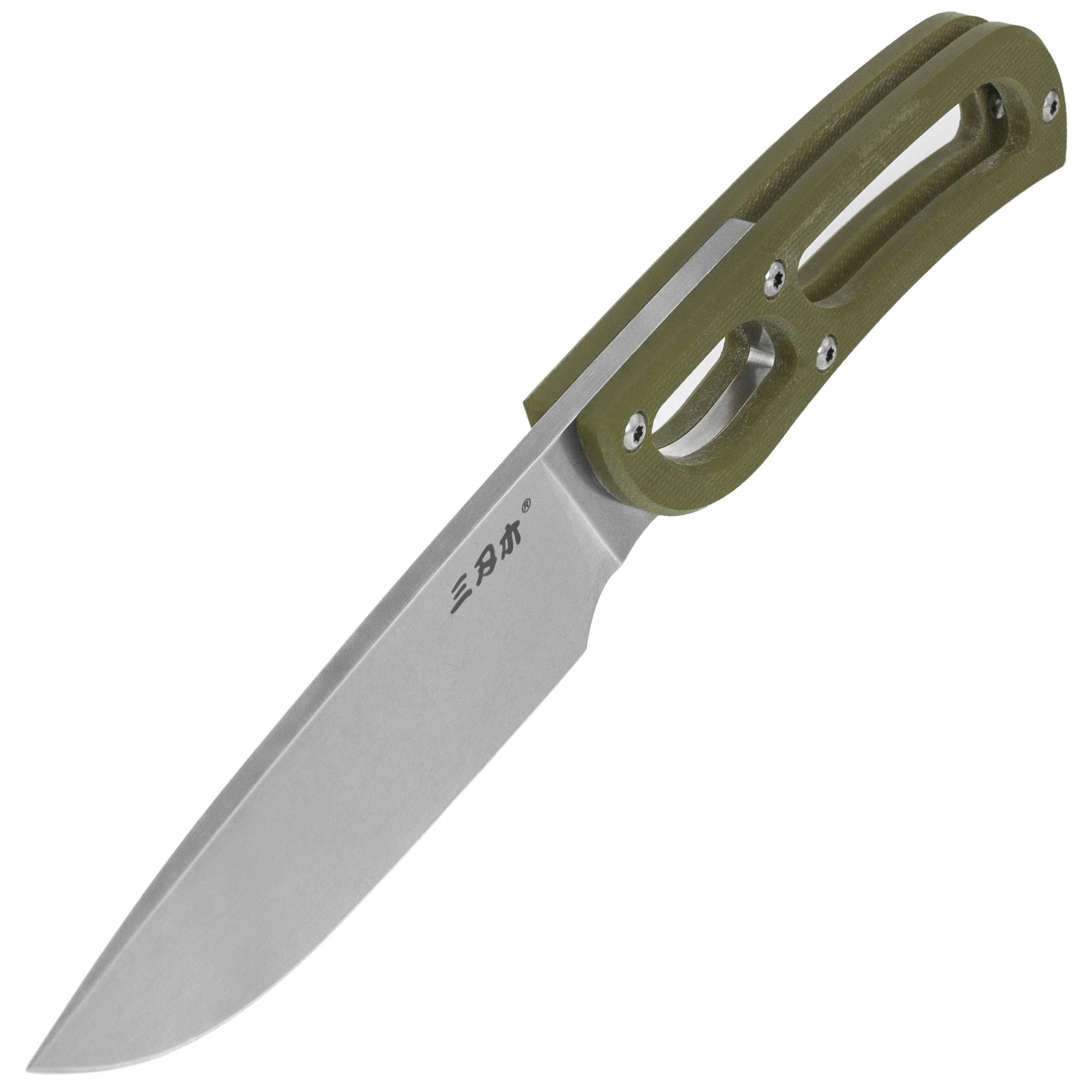 Sanrenmu knife 628-1 - Green