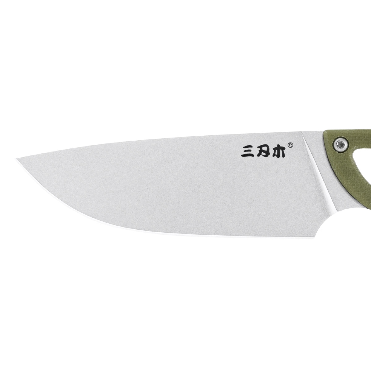 Sanrenmu knife 628-1 - Green
