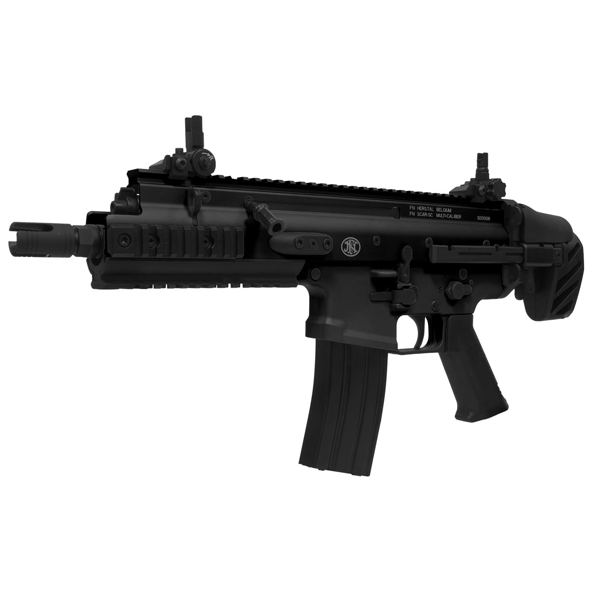 Karabinek szturmowy AEG Cybergun FN Herstal SCAR-SC BRSS - Black