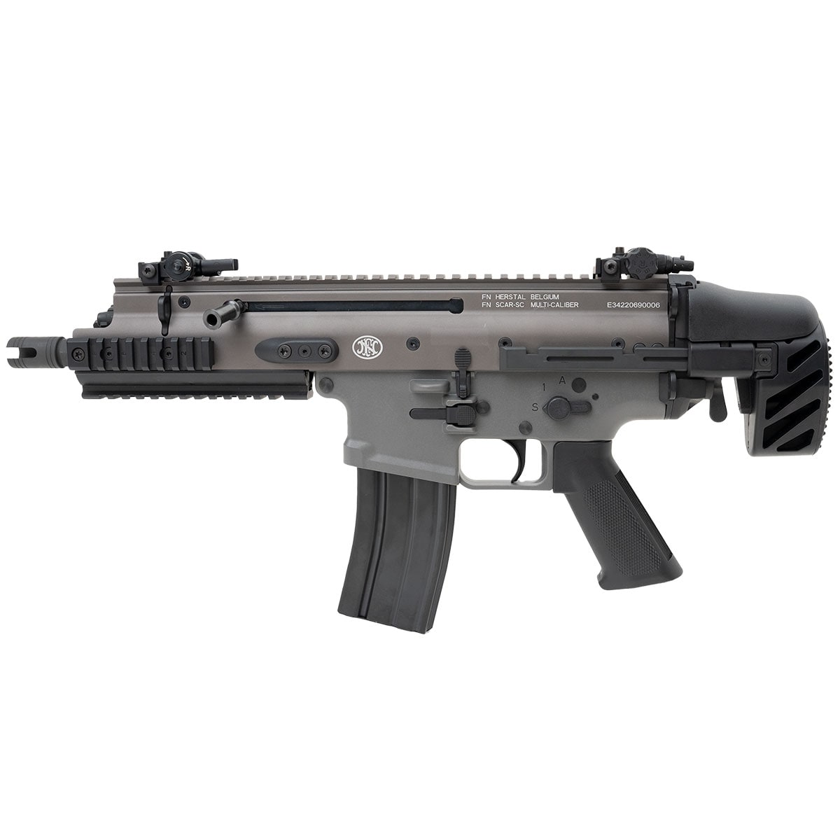 Штурмова гвинтівка AEG Cybergun FN Herstal SCAR-SC BRSS - Grey