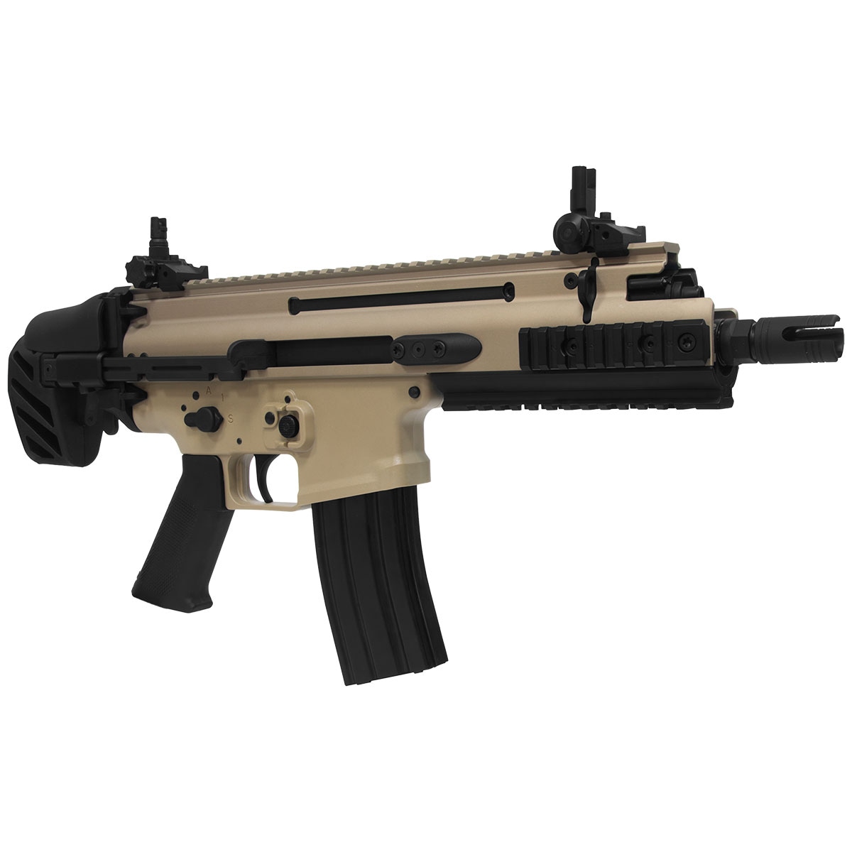 Штурмова гвинтівка AEG Cybergun FN Herstal SCAR-SC BRSS - FDE