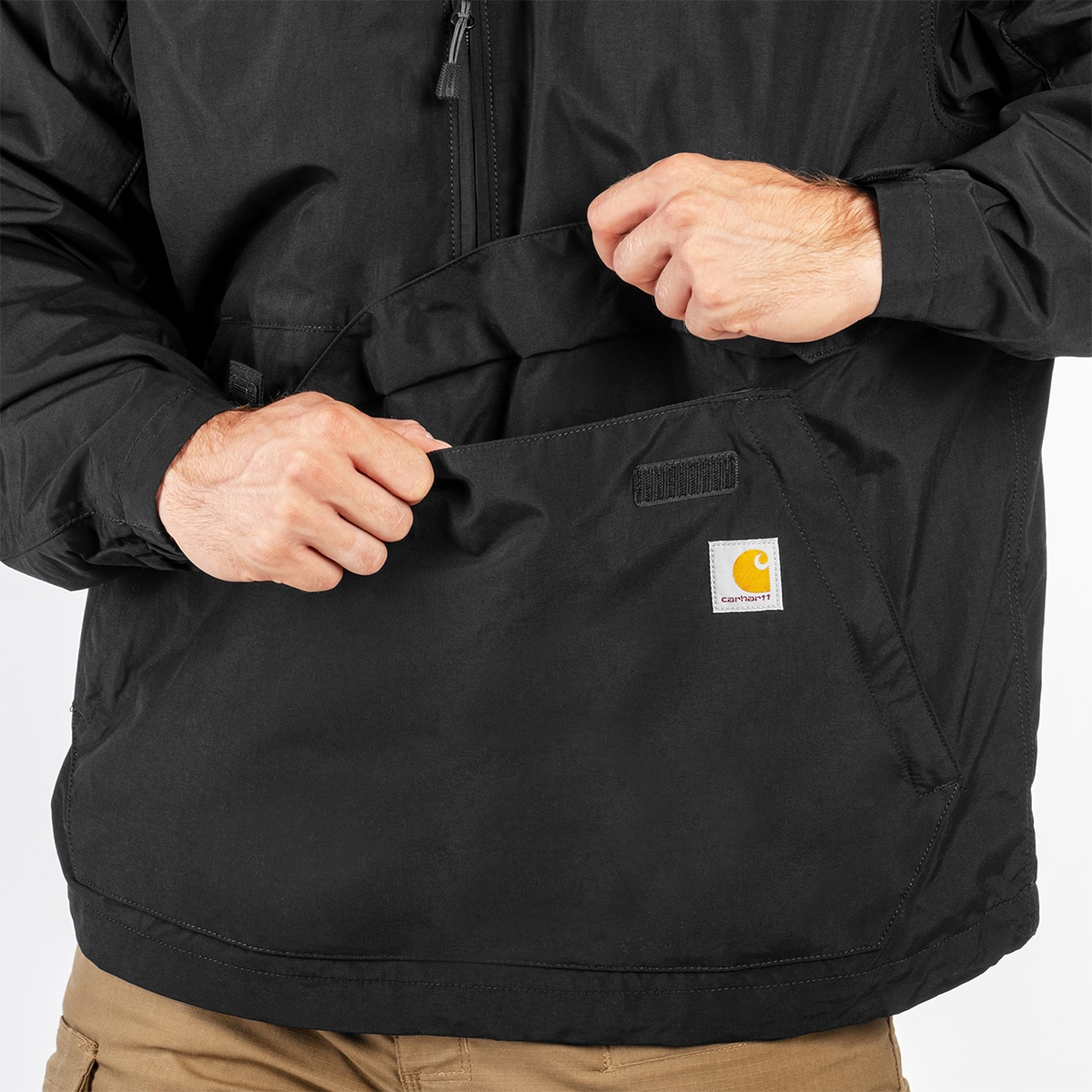 Куртка Carhartt Anorak Rain Defender Lightweight - Black