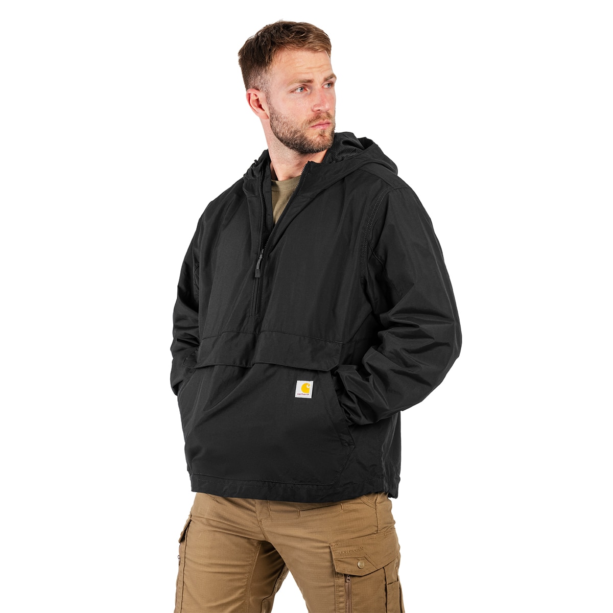 Куртка Carhartt Anorak Rain Defender Lightweight - Black