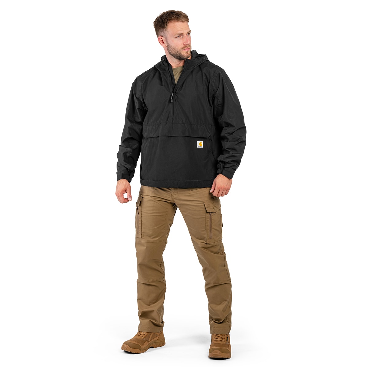 Куртка Carhartt Anorak Rain Defender Lightweight - Black