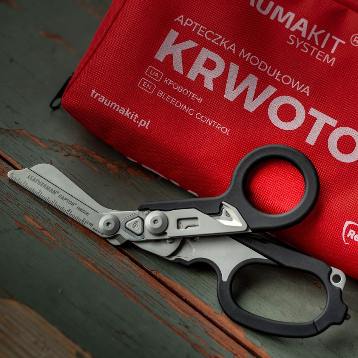 Multitool Leatherman Raptor Rescue Black z kaburą