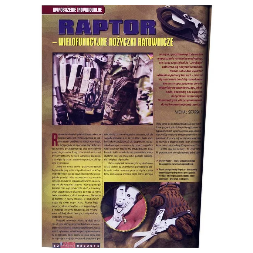 Multitool Leatherman Raptor Rescue Black z kaburą