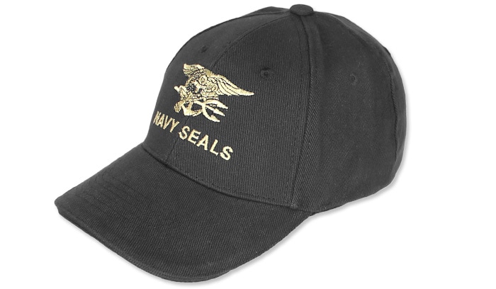 Czapka z daszkiem Fostex Navy Seals - czarna