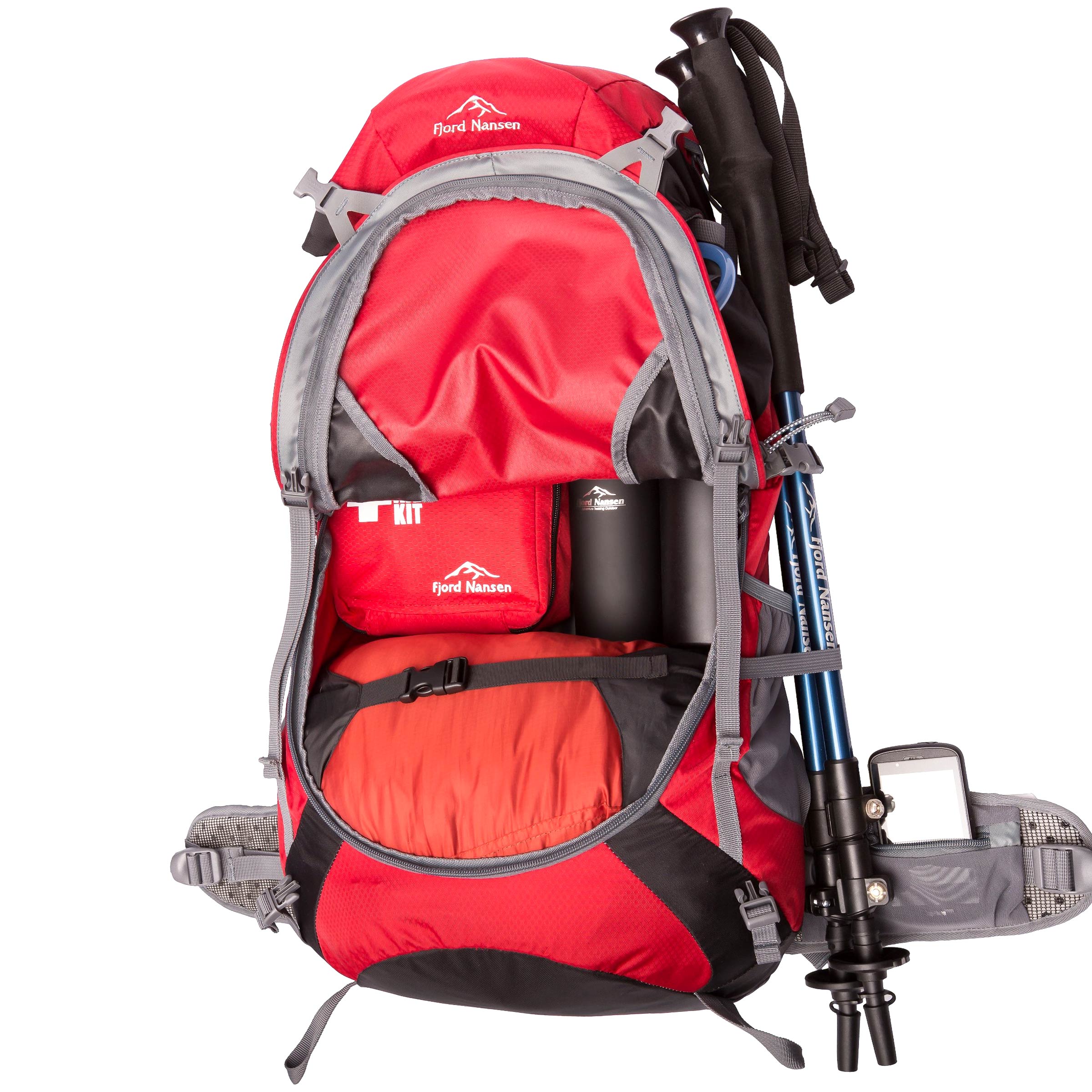 Plecak Fjord Nansen Bodo 32 l Red/Black