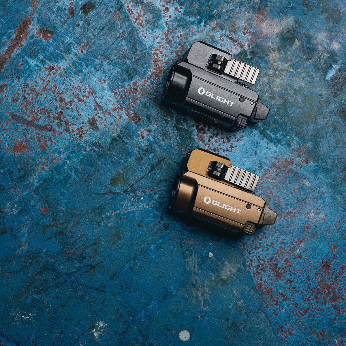 Ліхтарик для зброї з лазерним прицілом Olight BALDR Mini RL - 600 люменів, Red Laser