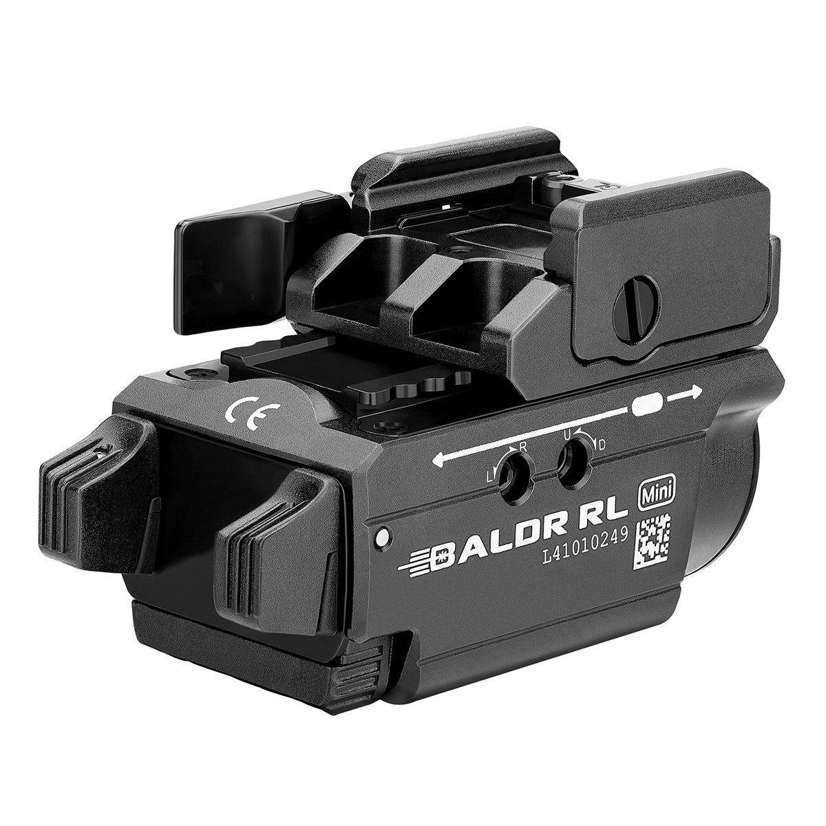 Ліхтарик для зброї з лазерним прицілом Olight BALDR Mini RL - 600 люменів, Red Laser