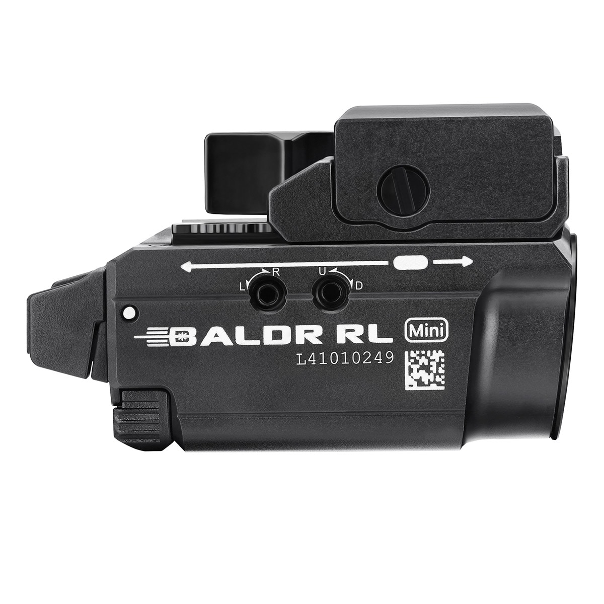 Ліхтарик для зброї з лазерним прицілом Olight BALDR Mini RL - 600 люменів, Red Laser