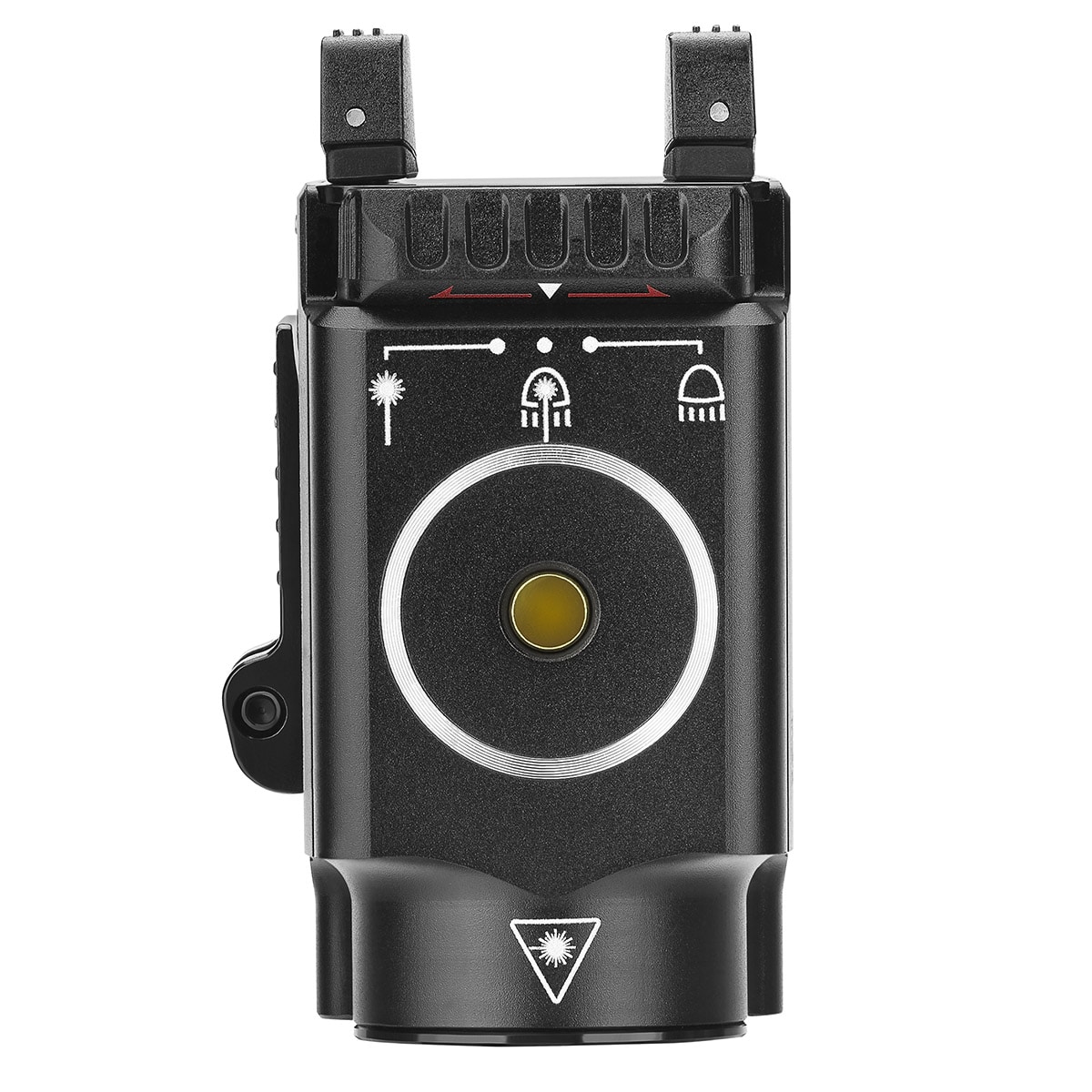 Ліхтарик для зброї з лазерним прицілом Olight BALDR Mini RL - 600 люменів, Red Laser