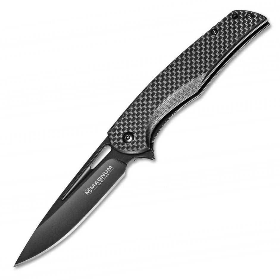 Nóż składany Boker Magnum Black Carbon