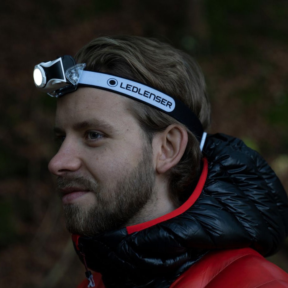 Latarka czołowa Ledlenser MH7 black/grey - 600 lumenów