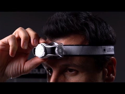 Latarka czołowa Ledlenser MH3 Black/Grey - 200 lumenów