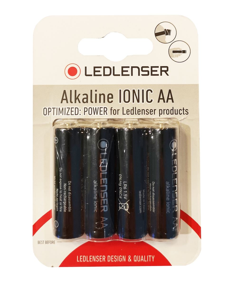 Батарейка Ledlenser Alkaline Ionic LR6 AA - 4 шт.