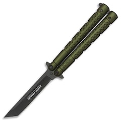Складаний ніж-метелик K25 36249 Balisong Green