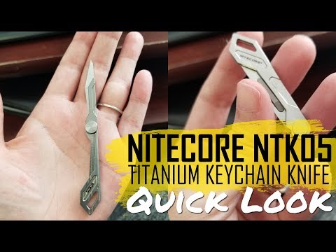 Nóż składany Nitecore NTK05
