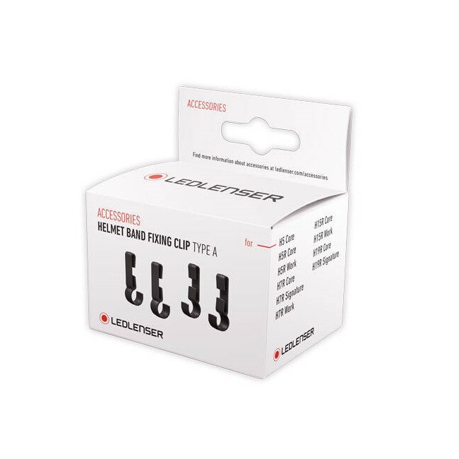 Zaczepy mocujące Ledlenser do kasku typu A