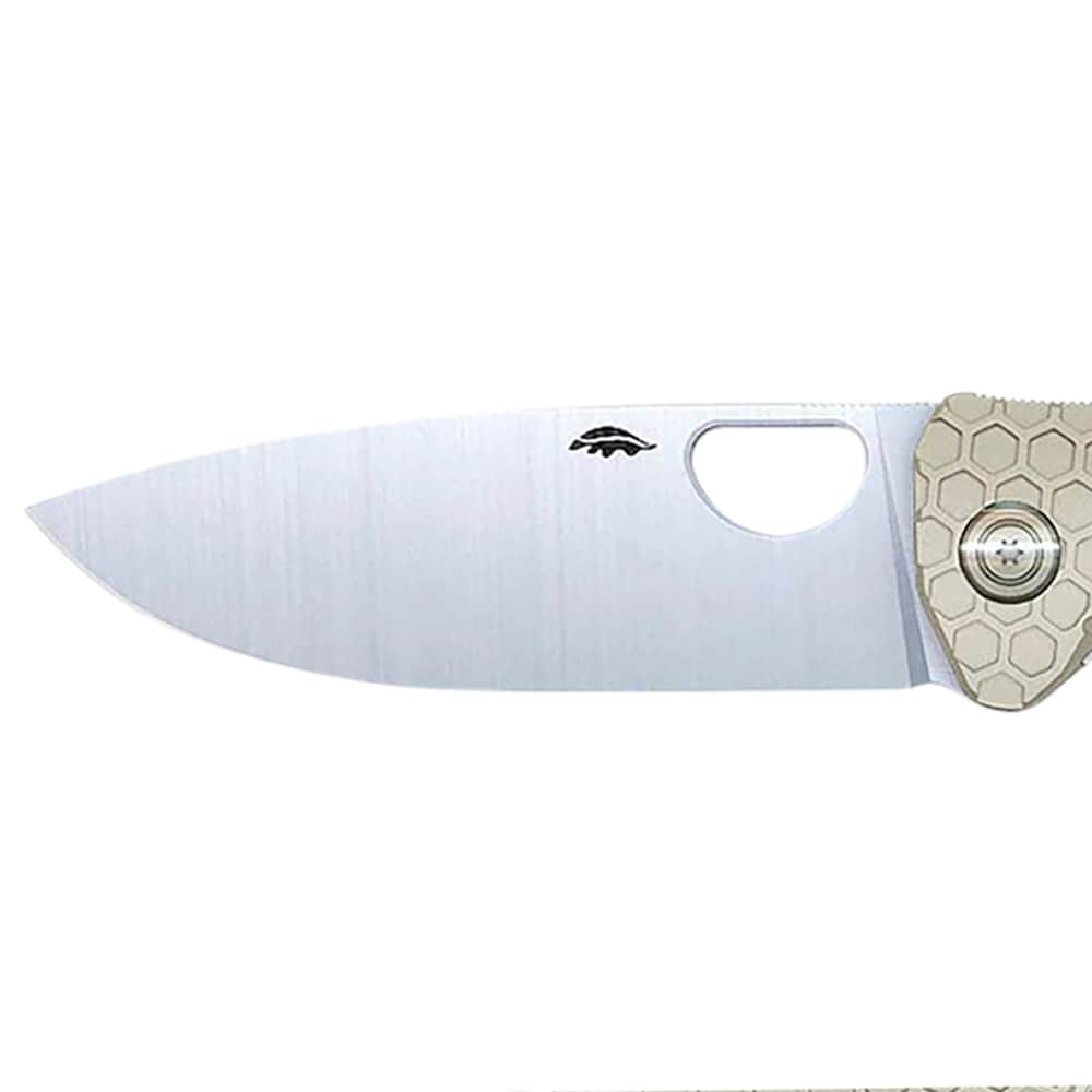 Honey Badger Flipper D2 Small Folding Knife - Tan