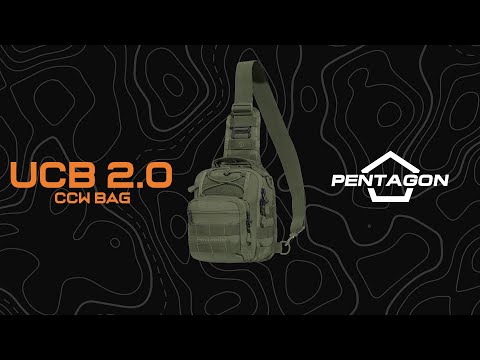 Сумка Pentagon Universal Chest Bag 2.0 7 л - Black 