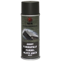 Farba wojskowa w sprayu MFH Olive Green Mat 400 ml