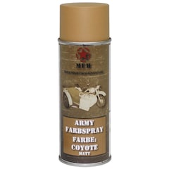 Farba wojskowa w sprayu MFH Coyote Mat 400 ml