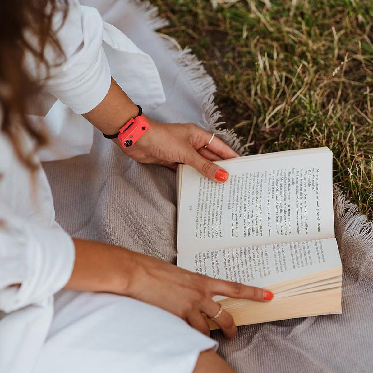 Ultradźwiękowa ochrona przed kleszczami TickLess Active - dla ludzi - Coral