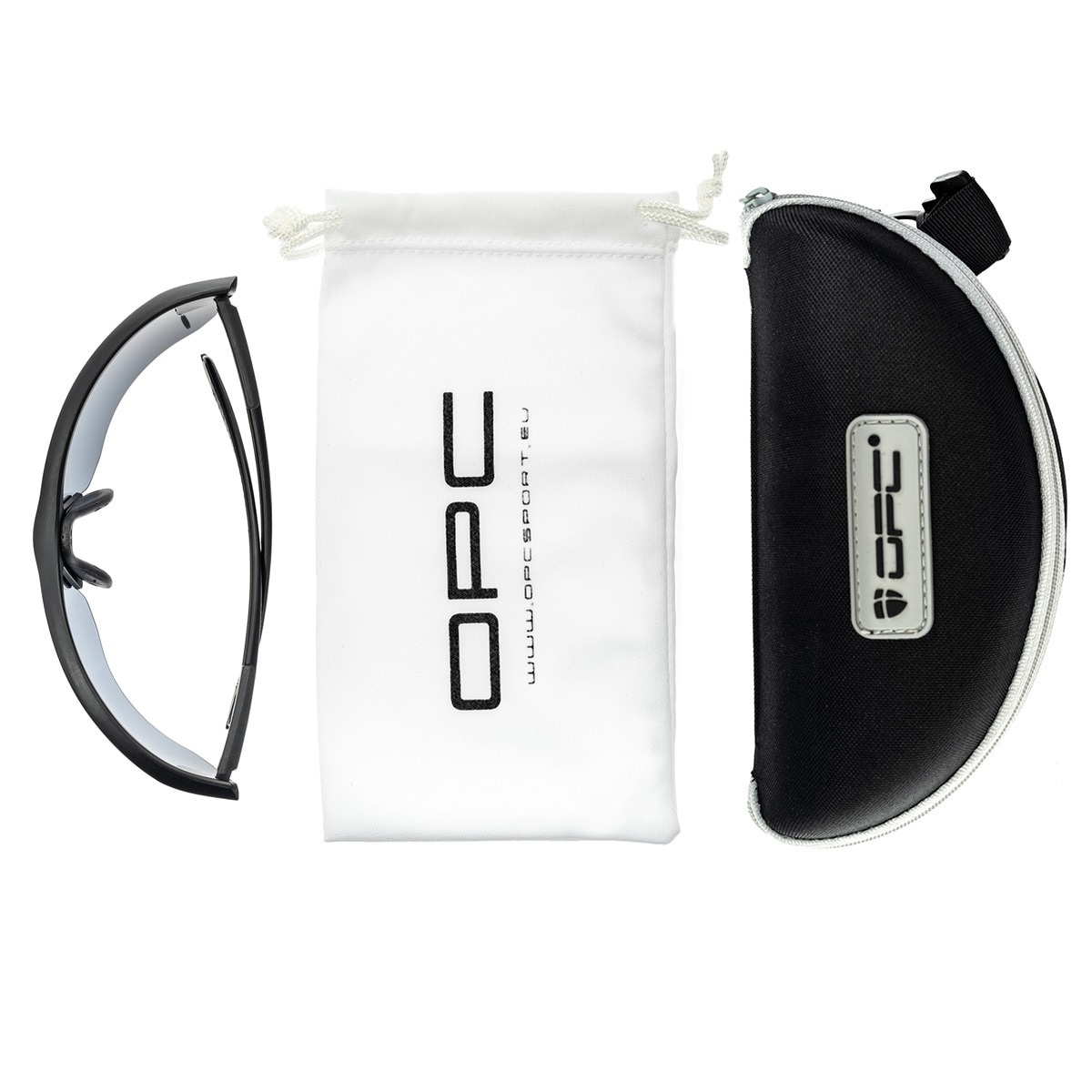 Okulary przeciwsłoneczne OPC Extreme San Salvo - Matt Black z polaryzacją