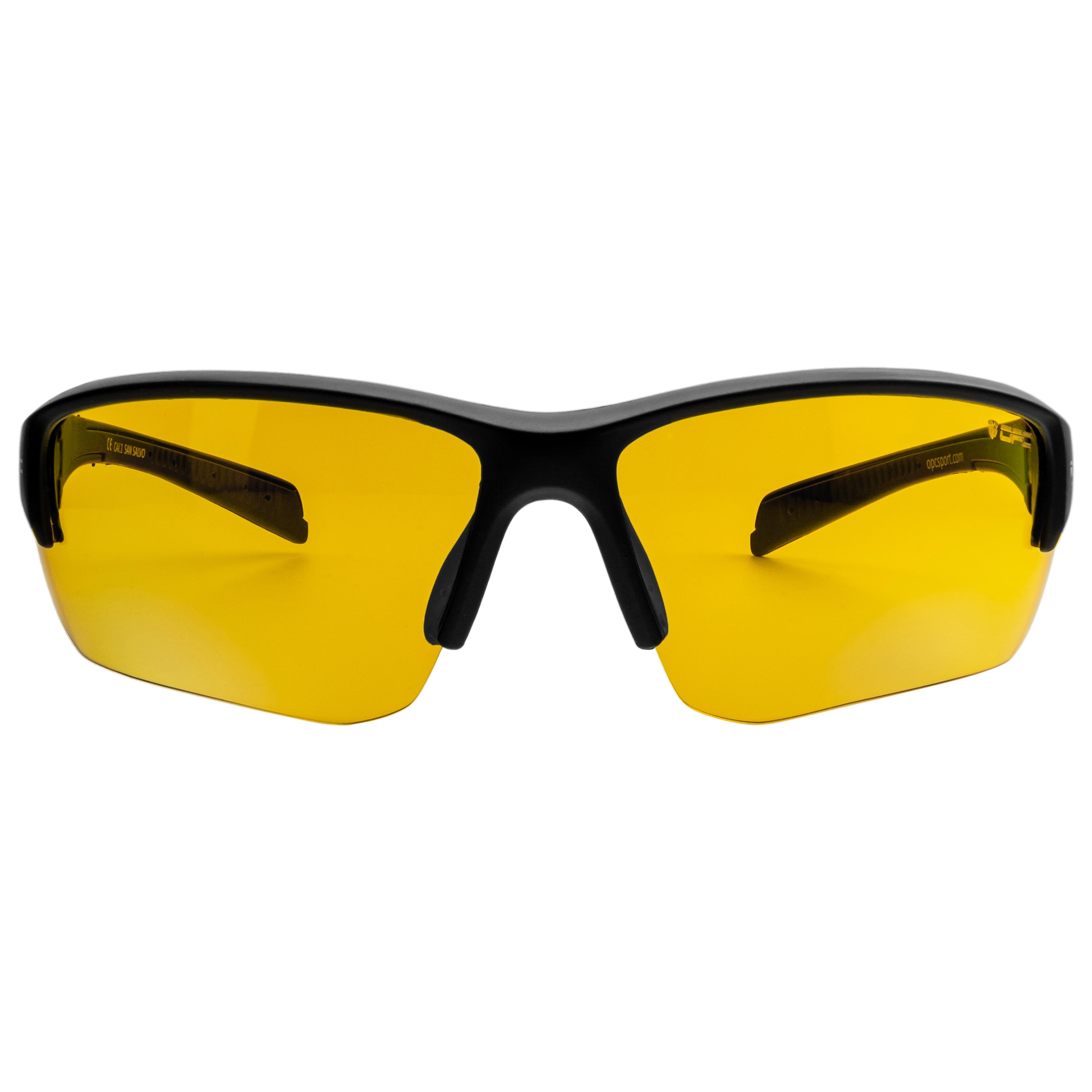 Сонцезахисні окуляри OPC San Salvo Blk Mat Yellow з поляризацією