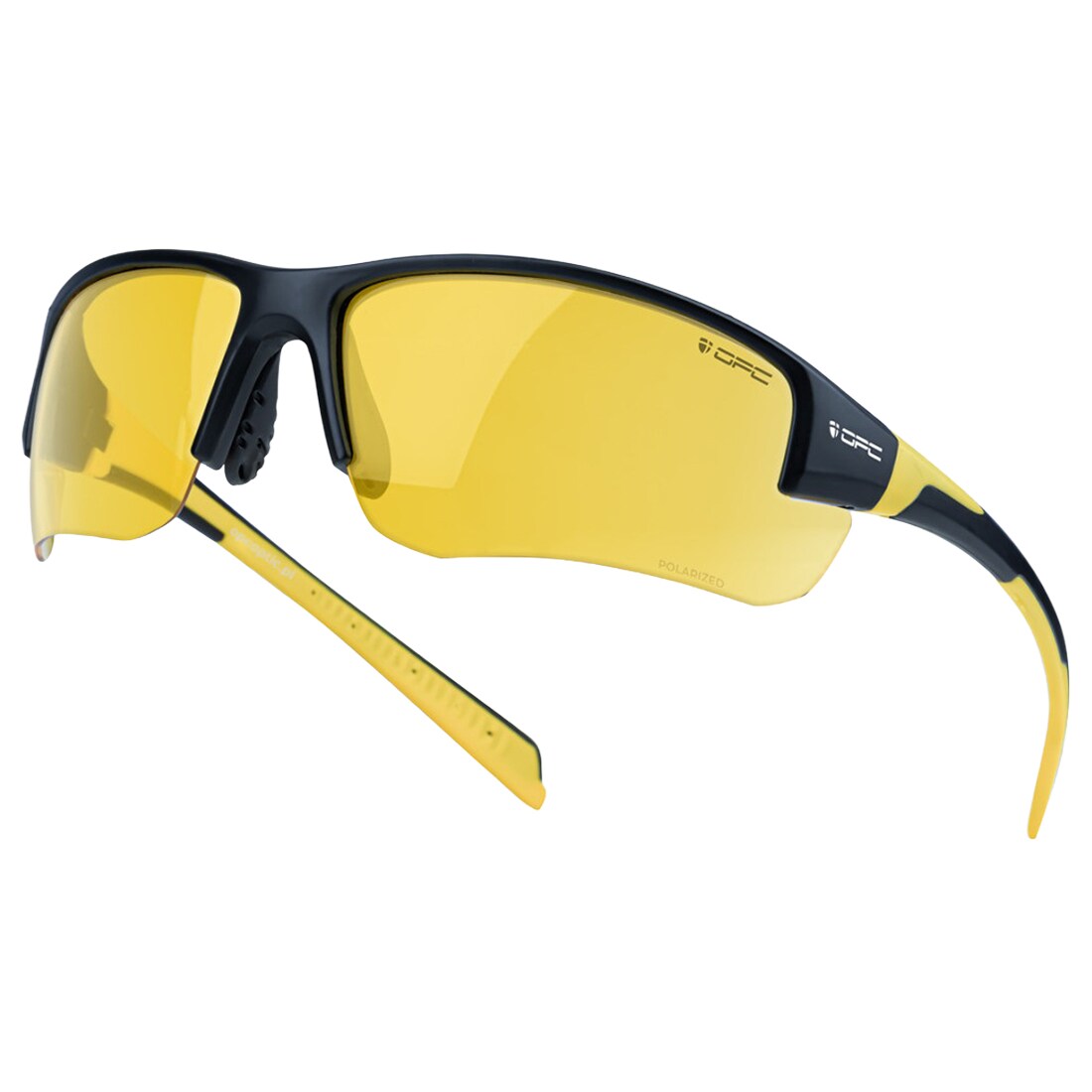 Okulary ochronne OPC Extreme San Salvo - Matt Black/Ultra Light Yellow z polaryzacją