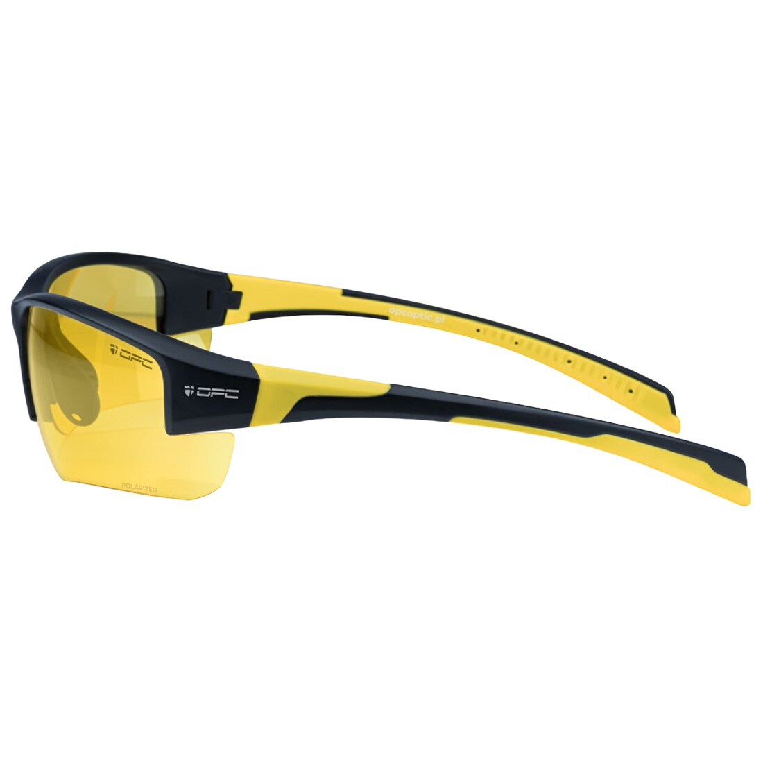 Okulary ochronne OPC Extreme San Salvo - Matt Black/Ultra Light Yellow z polaryzacją