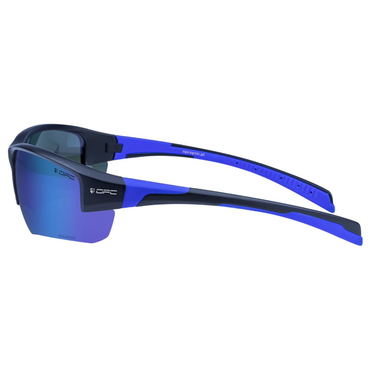 Okulary przeciwsłoneczne OPC Extreme San Salvo - Matt Black/Blue Revo z polaryzacją