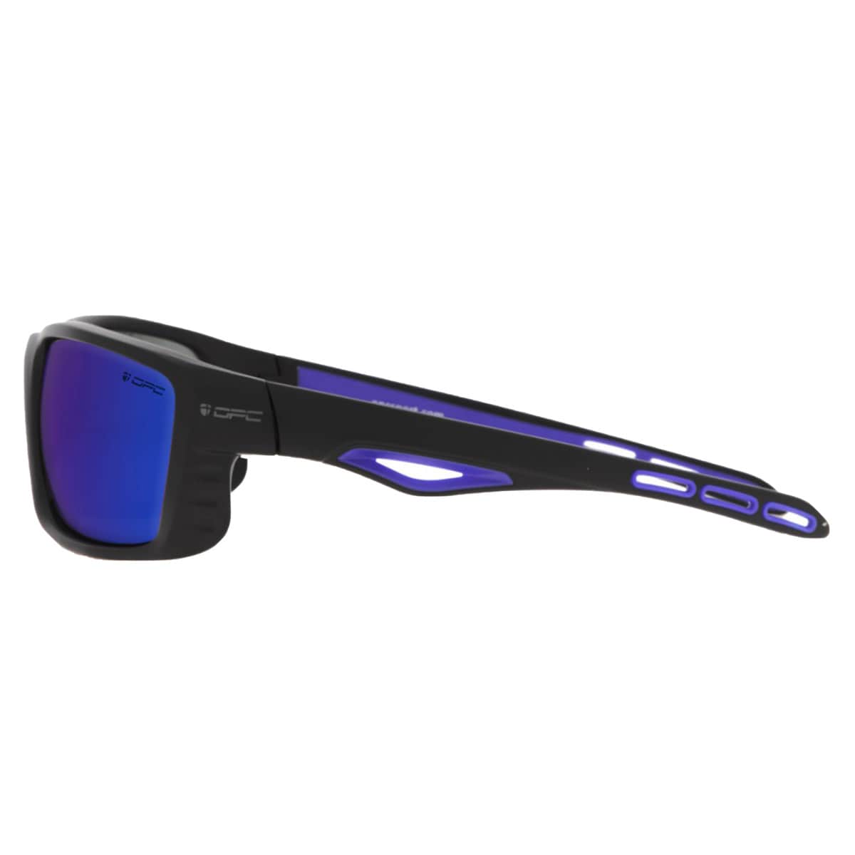 Okulary przeciwsłoneczne OPC Sport Everest Blk Mat Blue Smoke Revo z polaryzacją