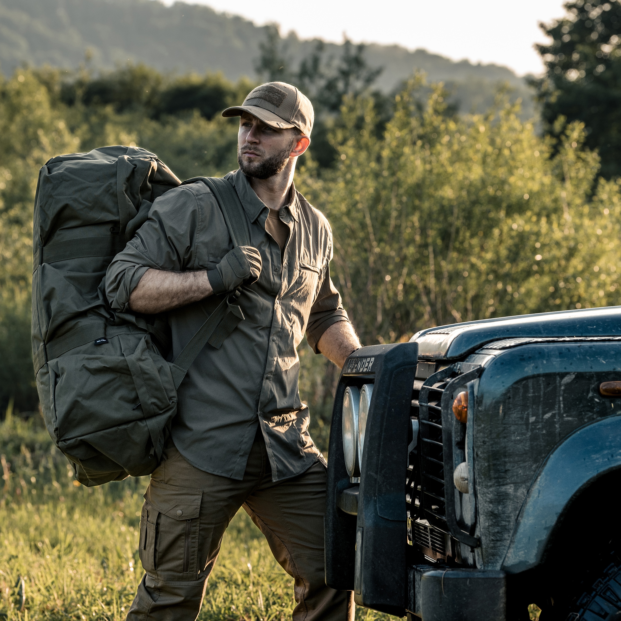 Torba Mil-Tec Combat Duffle Bag Tap 98 l - Olive