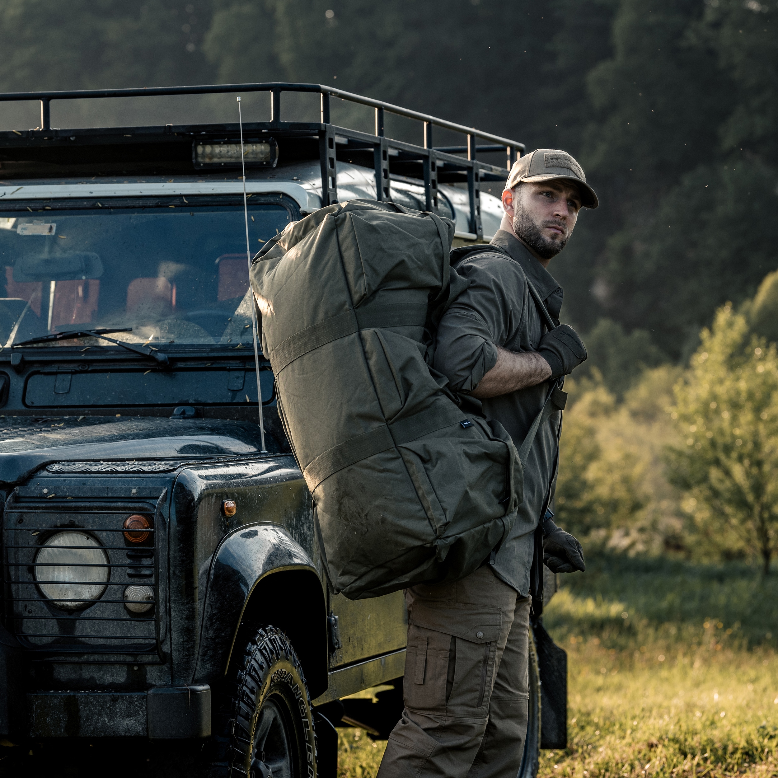 Torba Mil-Tec Combat Duffle Bag Tap 98 l - Olive