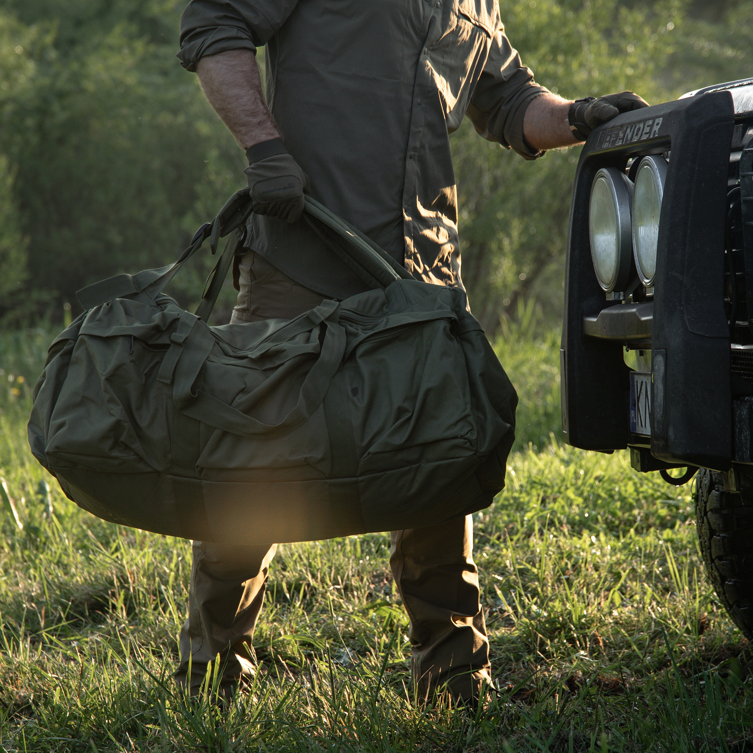 Torba Mil-Tec Combat Duffle Bag Tap 98 l - Olive