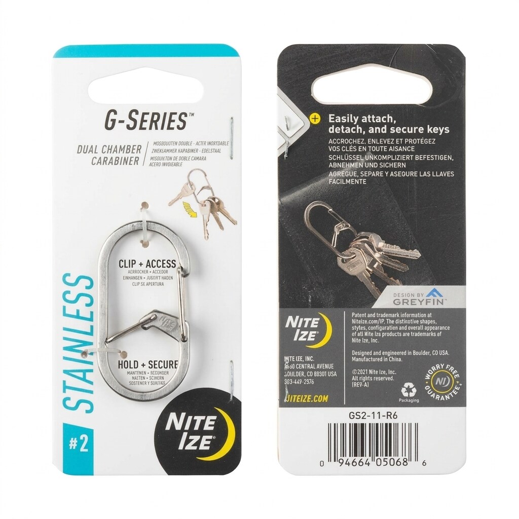 Karabińczyk Nite Ize G-Series 2 Silver