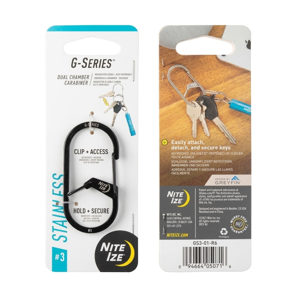 Karabińczyk Nite Ize G-Series 3 Black