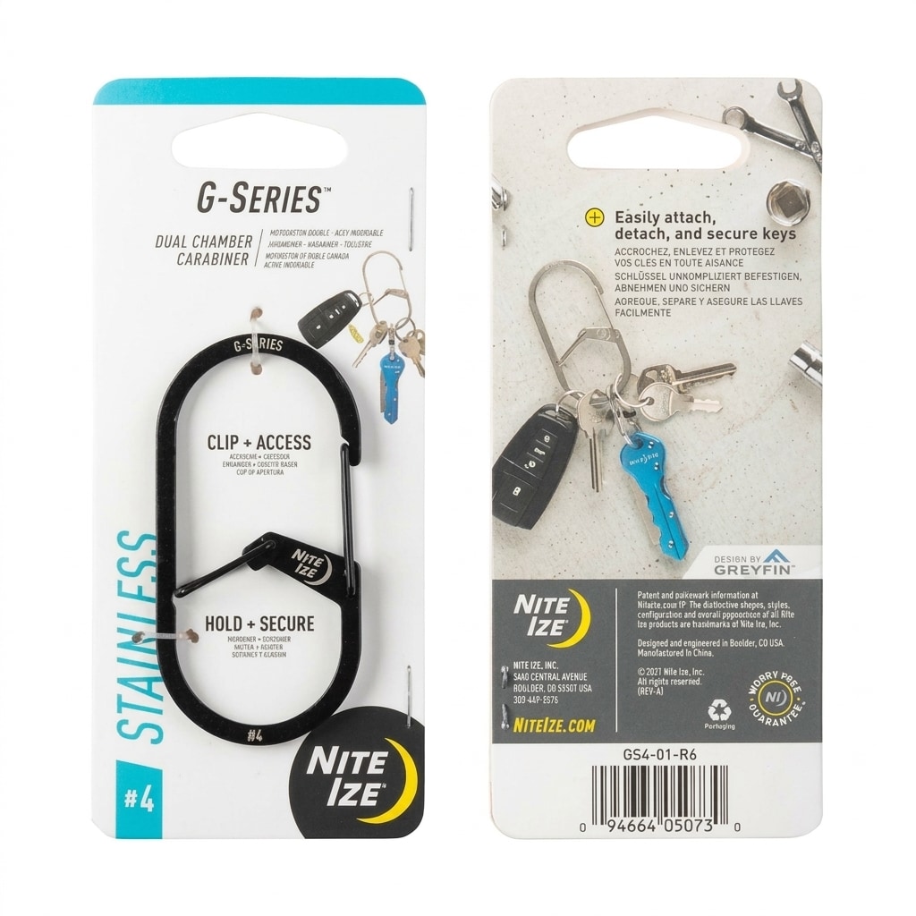 Karabińczyk Nite Ize G-Series 4 Black