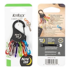 Brelok Nite Ize KeyRack S-Biner Black