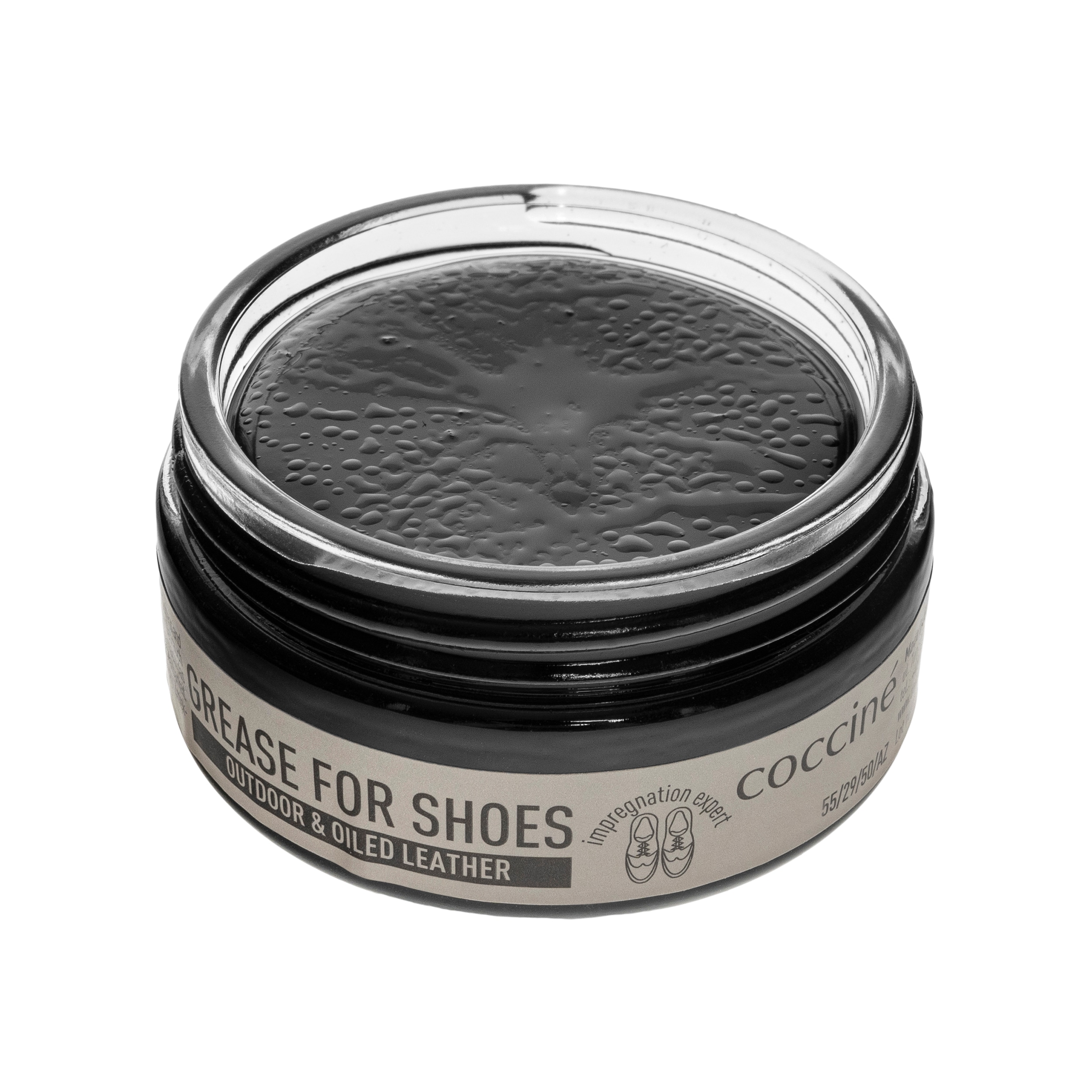 Tłuszcz Coccine do skór licowych 50 ml - czarny